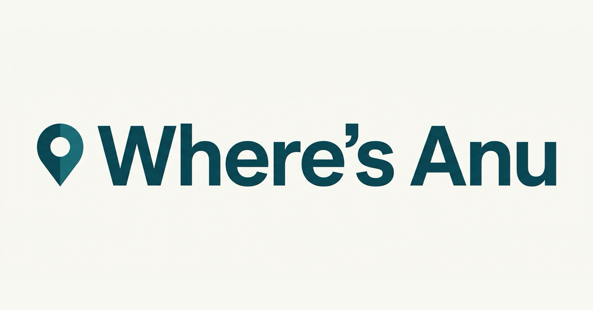 Where's Anu banner ad, Field Guide direction