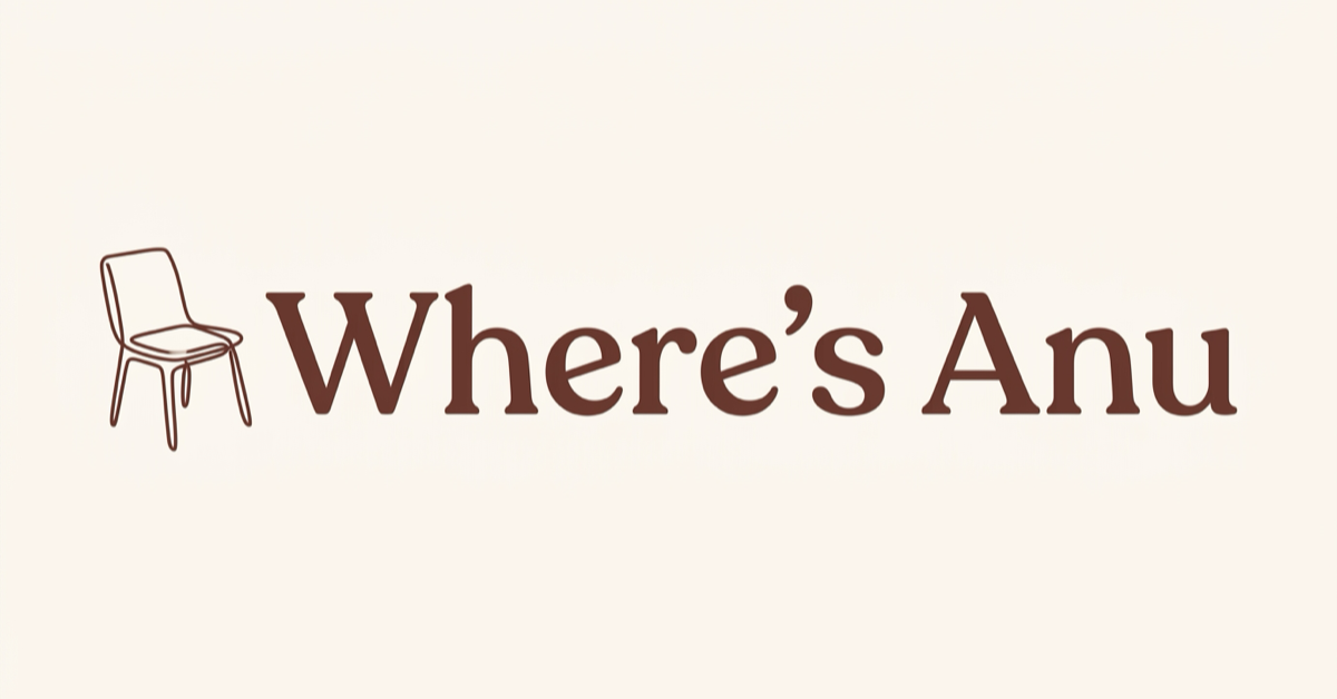 Where's Anu banner ad, Save You a Seat direction