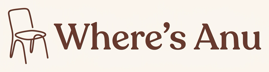 Where's Anu wordmark, Save You a Seat direction