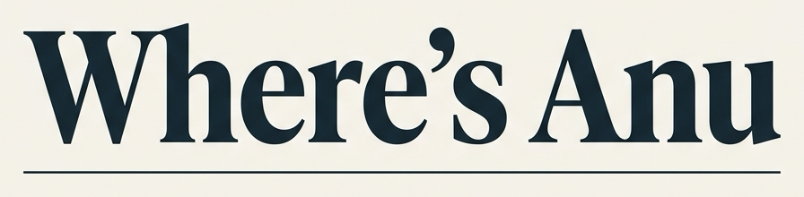 Where's Anu wordmark, The Record direction